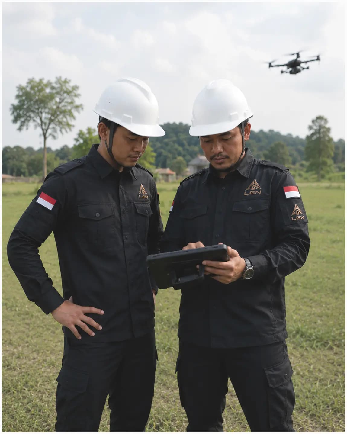 LGN Engineering Team collaborating on autonomous solutions